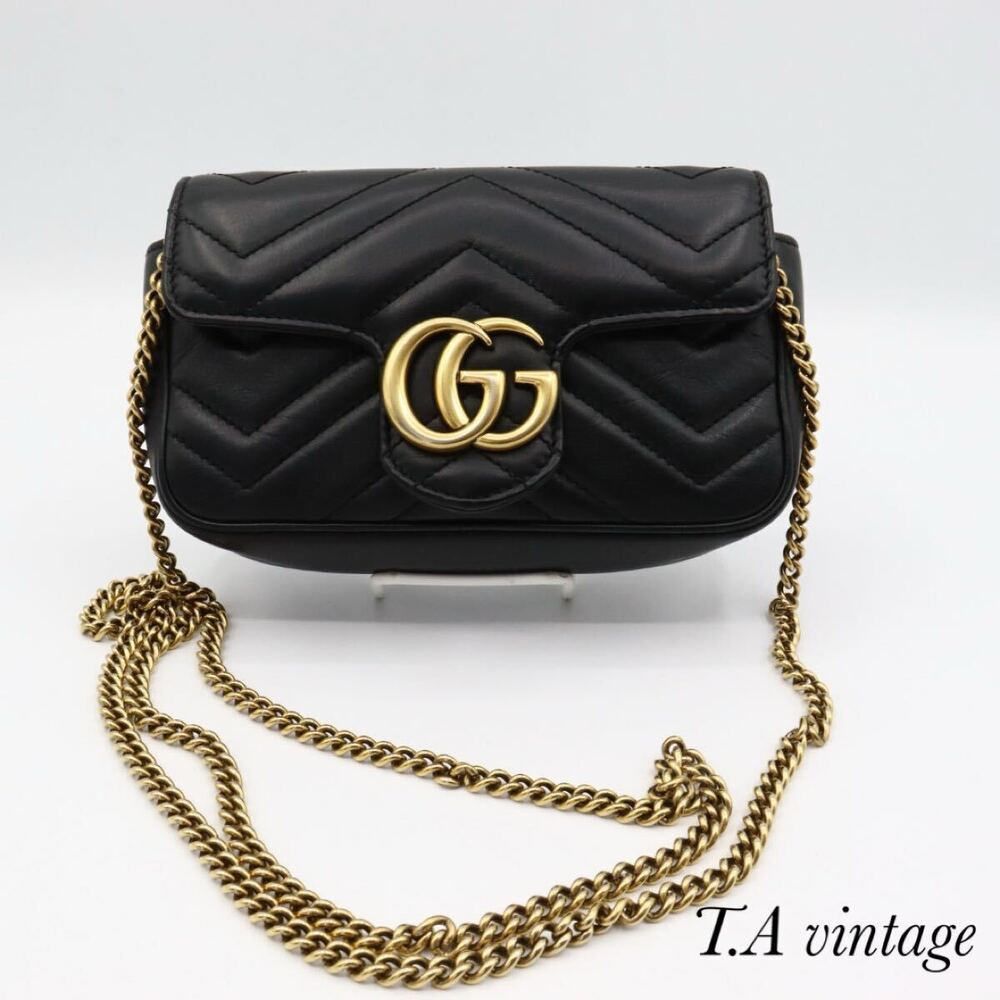 GUCCI GG Marmont quilted leather shoulder bag